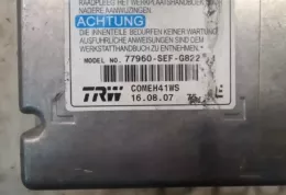 77960SEF309 блок управління airbag (srs) Honda Accord 2008