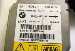 0285001581 блок управління airbag (srs) BMW X5 E53 2003