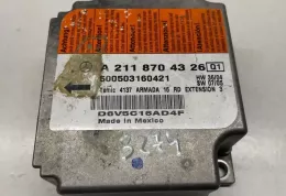 2118704326 блок управління airbag (srs) Mercedes-Benz E W211 2007