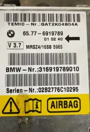 02B2776C10295 блок управління airbag (srs) BMW 5 E39 2002
