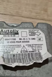 9654717280 блок управління airbag (srs) Peugeot 407 2004