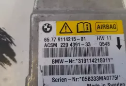 05B333MA07751 блок управління airbag (srs) BMW 5 E60 E61 2008