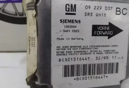 385995344928753 блок управління airbag (srs) Opel Astra G 1999