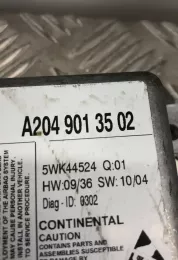 5WK44524 блок управління airbag (srs) Mercedes-Benz C W204 2012