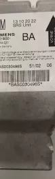 BAS0030496S блок управління airbag (srs) Opel Vectra C 2003
