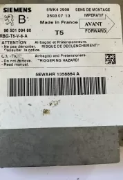 25030713 блок управління airbag (srs) Peugeot 307 2003