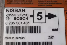 285562X21C блок управління airbag (srs) Nissan Terrano 2005
