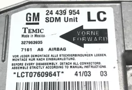 LCT0760964T блок управления AirBag (SRS) Opel Corsa C 2002