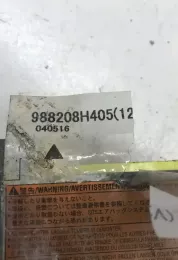 040516 блок управления AirBag (SRS) Nissan X-Trail T30 2005