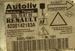 B2920F00671 блок управления AirBag (SRS) Renault Laguna II 2004