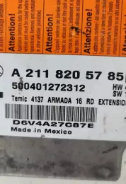 500401272312 блок управления AirBag (SRS) Mercedes-Benz E W211 2004