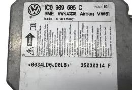 35030314F блок управління airbag (srs) Volkswagen Sharan 2003