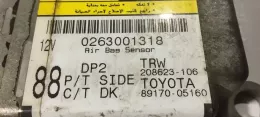 0263001318 блок управління airbag (srs) Toyota Avensis T250 2003