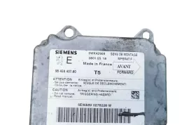 38010518 блок управління airbag (srs) Peugeot 307 2002