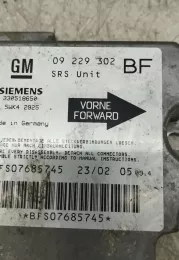 BFS07685745 блок управления AirBag (SRS) Opel Astra G 1999