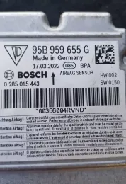 17032022 блок управління airbag (srs) Porsche Macan 2022