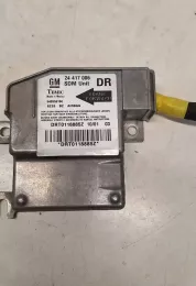 DRT0118885Z блок управління airbag (srs) Opel Corsa C 2001