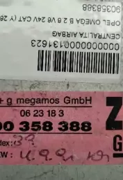 90358388 блок управления AirBag (SRS) Opel Omega B1 1994