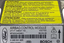 6F0032403801 блок управління airbag (srs) Ford Transit - Tourneo Connect 2008