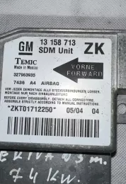 ZKT01712250 блок управління airbag (srs) Opel Meriva A 2003
