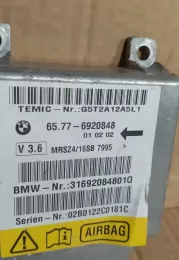 6920828 блок управления AirBag (SRS) BMW 5 E39 2002