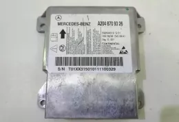 A2048709326 блок управління airbag (srs) Mercedes-Benz C W204 2010