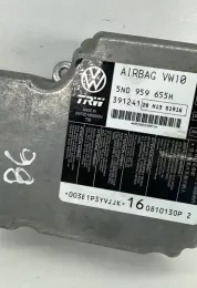 391241 блок управления AirBag (SRS) Volkswagen PASSAT B6 2007