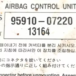 9591007220 блок управління airbag (srs) KIA Picanto 2004