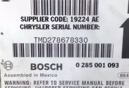 TMD278678330 блок управління airbag (srs) Chrysler Voyager 1998