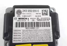 2K5959655 блок управления AirBag (SRS) Volkswagen Caddy 2014
