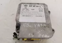6B0909605B блок управління airbag (srs) Volkswagen PASSAT B5.5 2003