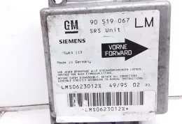 LMS0623012 блок управління airbag (srs) Opel Astra F 1995