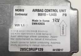 44120217 блок управління airbag (srs) Hyundai i20 (PB PBT) 2013