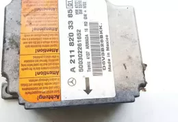 500302261652 блок управління airbag (srs) Mercedes-Benz E W211 2003