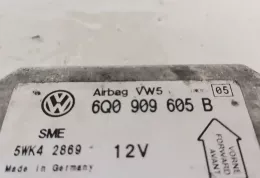 6B0909605B блок управления AirBag (SRS) Volkswagen PASSAT B5.5 2003