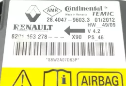 S8W2A07D83P блок управления AirBag (SRS) Dacia Sandero 2012