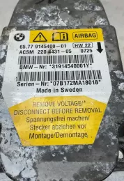 220445100 блок управління airbag (srs) BMW 5 E60 E61 2008