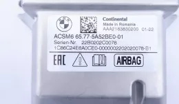 5A52BE0 блок управления AirBag (SRS) BMW 5 G30 G31 2018