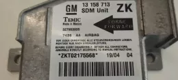 ZKT02175568 блок управління airbag (srs) Opel Meriva A 2004