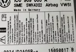 15050817B блок управления AirBag (SRS) Volkswagen Transporter - Caravelle T5 2005