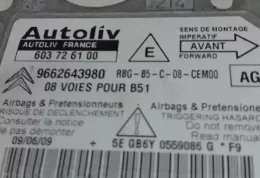 0000654635 блок управления AirBag (SRS) Citroen C4 I 2009