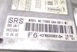 56223097 блок управління airbag (srs) Honda Jazz 2002
