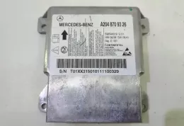 A2048709326 блок управління airbag (srs) Mercedes-Benz C W204 2010