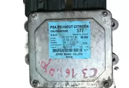 9655755780 блок управления AirBag (SRS) Citroen C3 2003