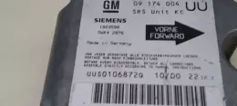 09174004UU блок управления AirBag (SRS) Opel Astra G 2000