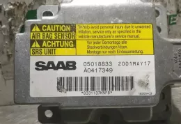2001MAY17 блок управління airbag (srs) Saab 9-3 Ver1 2001