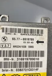 03B2731C0314F блок управления AirBag (SRS) BMW 5 E39 2002