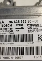 YBBD0186537 блок управління airbag (srs) Peugeot 607 2004