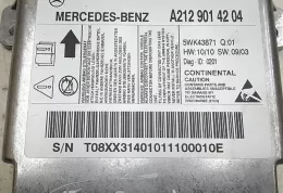 T08XX31401011100010E блок управління airbag (srs) Mercedes-Benz E W212 2012