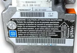 60663943 блок управління airbag (srs) Alfa Romeo 156 2010